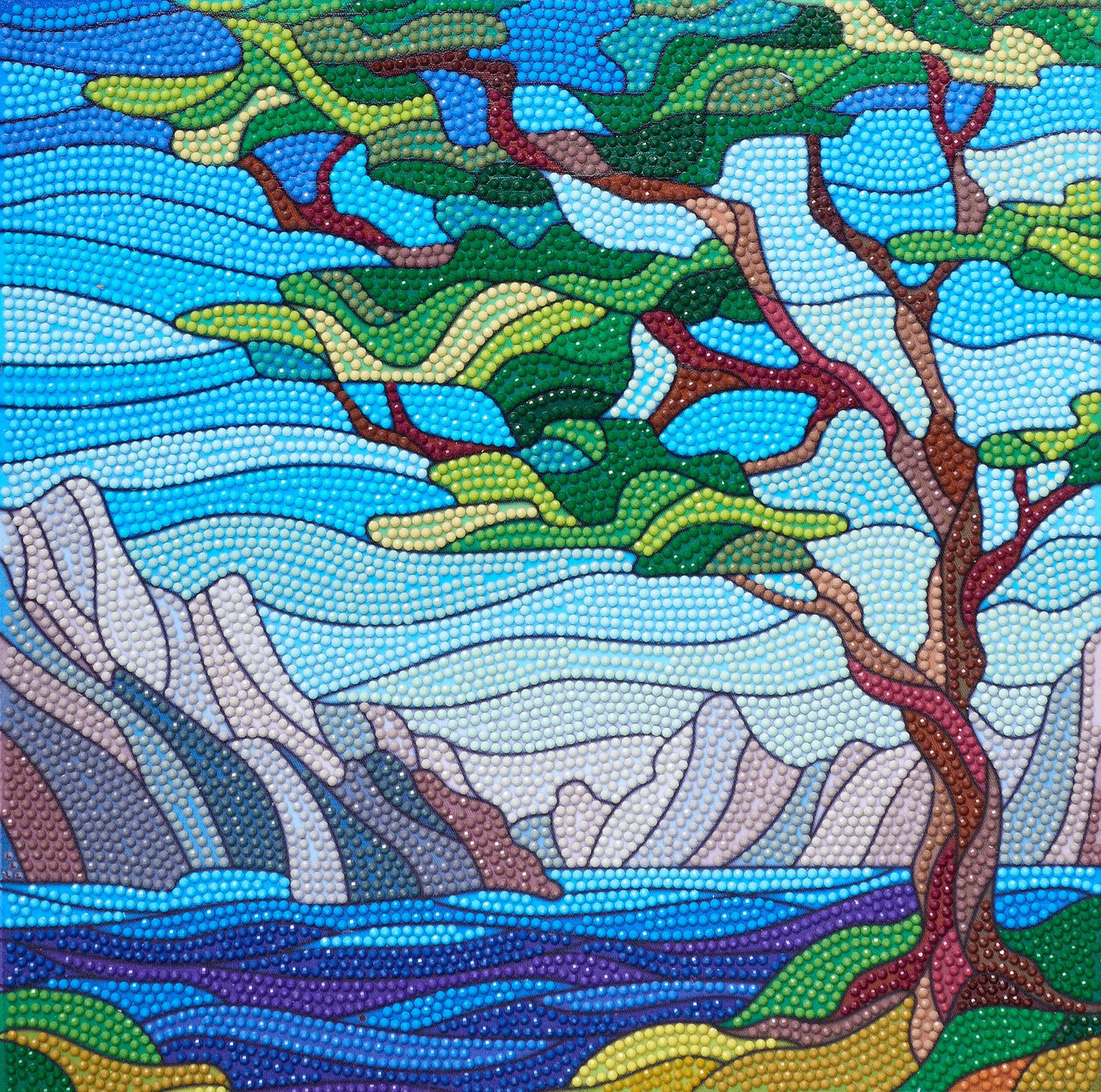 Stained Glass Diamond Painting