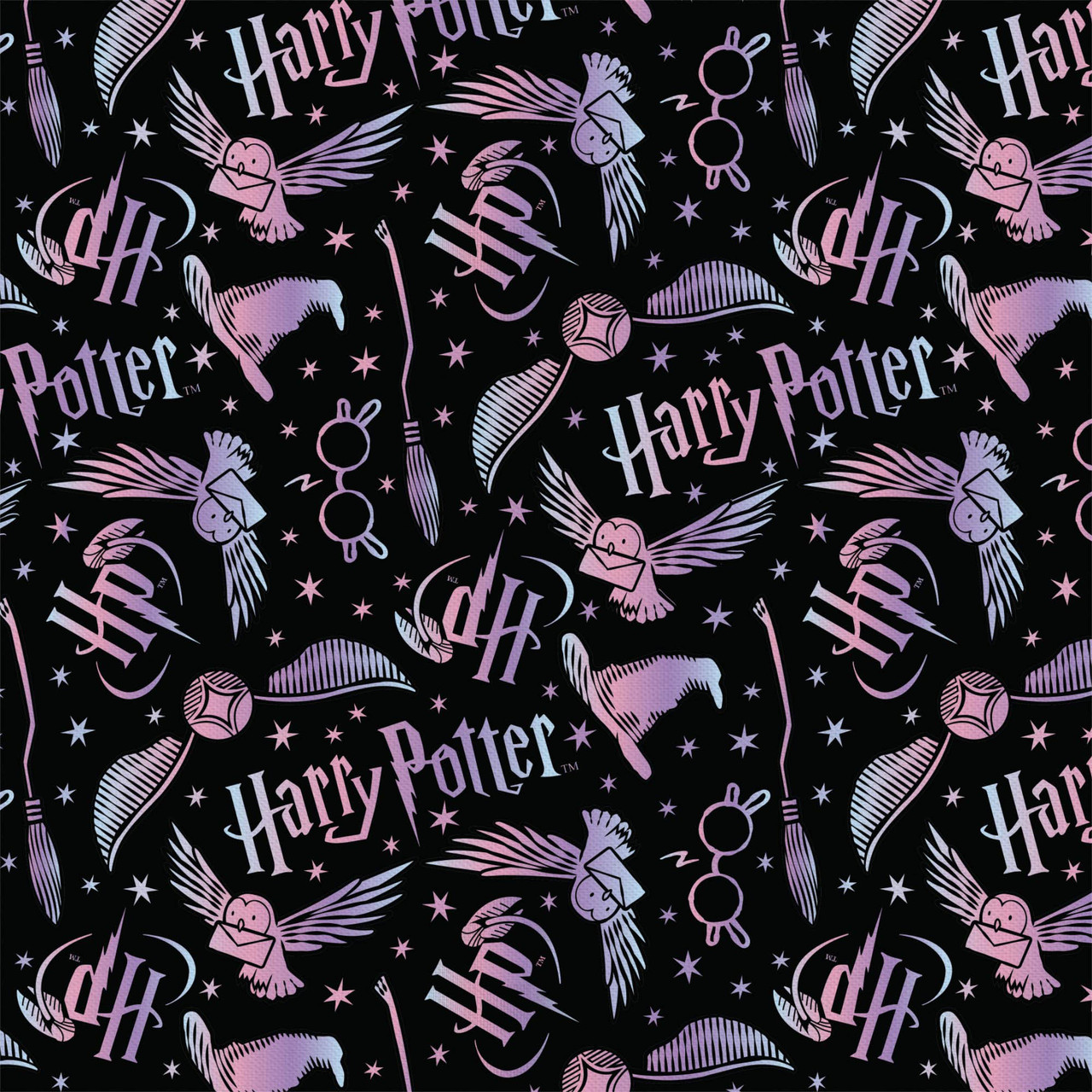 Tissu Coton Camelot Fabrics - Collection Harry Potter Halloween