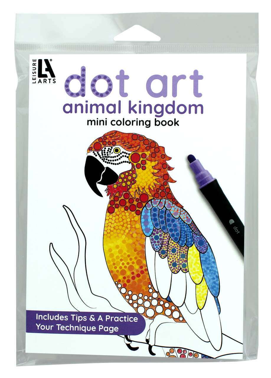 Leisure Arts Dot Art Calendar 12x12 Set With Markers - 028906528015