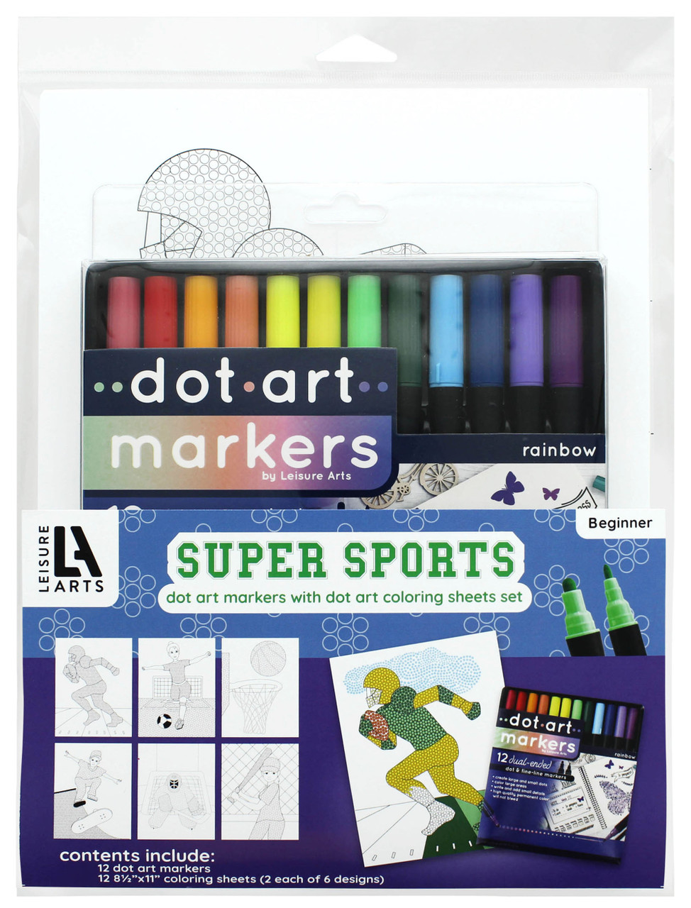 Clip Art: Markers (coloring page) I