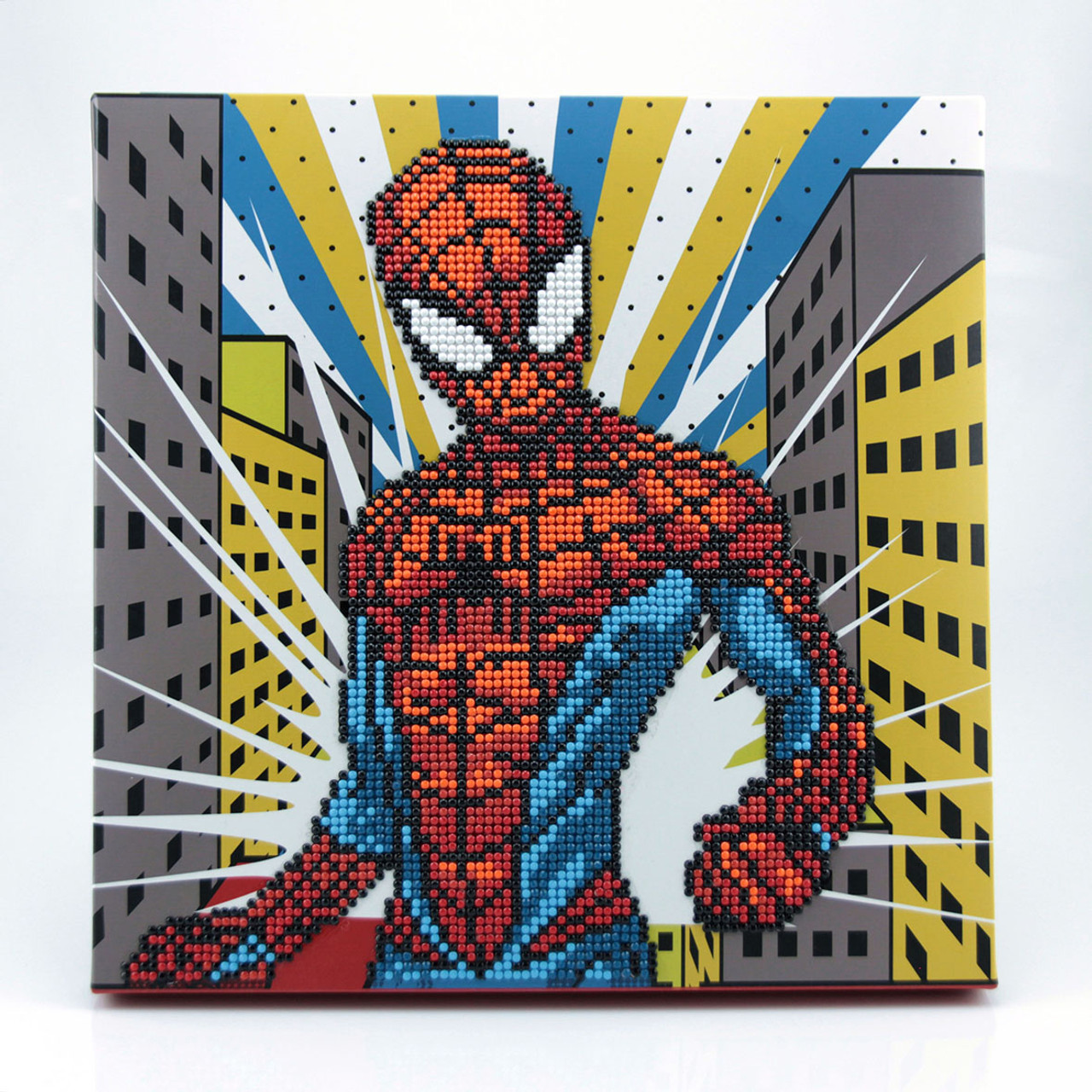 Camelot Dots Diamond Painting Kit Beginner Marvel Spiderman Dotz Box -  Leisure Arts