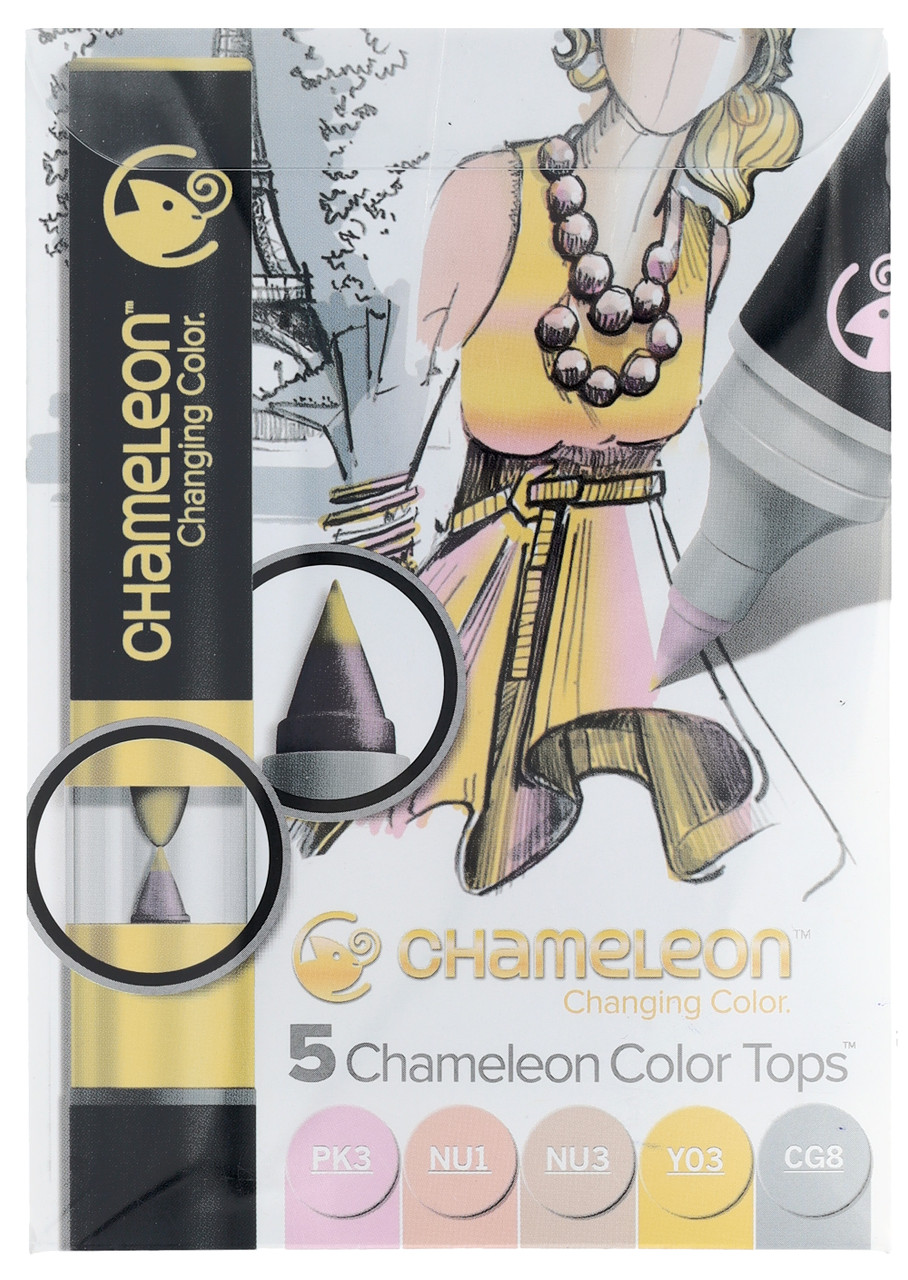 Manuscript Chameleon Pens 5 Color Tops Blue Tones - Leisure Arts