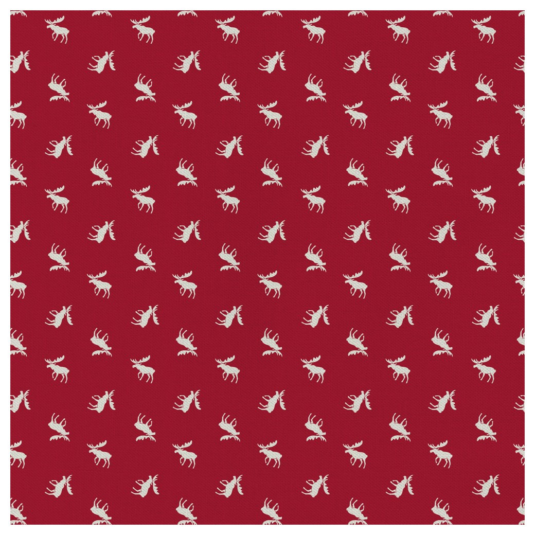 Camelot Cotton Fabrics Emma Mila Precut Yard Moose 4pc - Leisure Arts