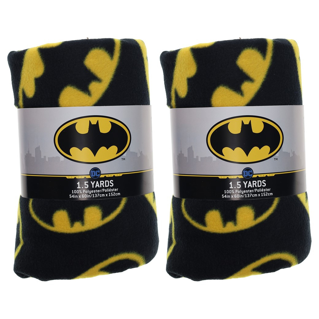 Camelot Fabrics Fleece DC Comics Fleece Precut 54 inch x 60 inch