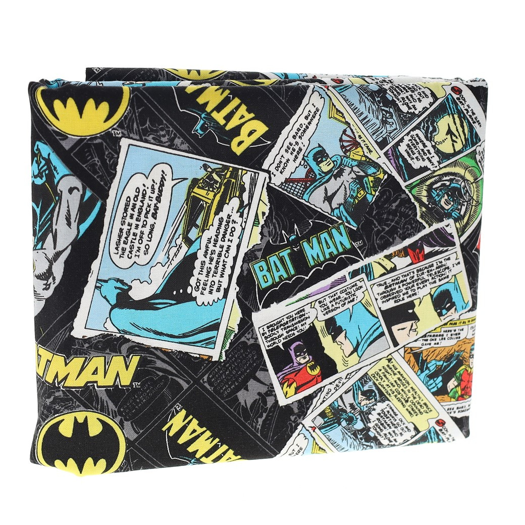 Camelot Cotton Fabrics DC Comics Precut 2yd Batman Collage