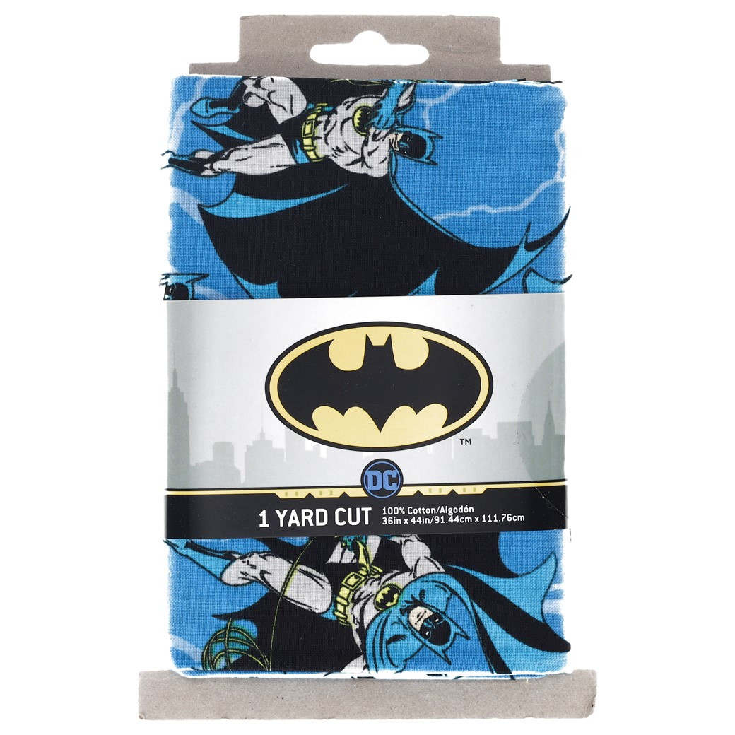 Camelot Cotton Fabrics DC Comics Precut Yard Batman Rope 4pc