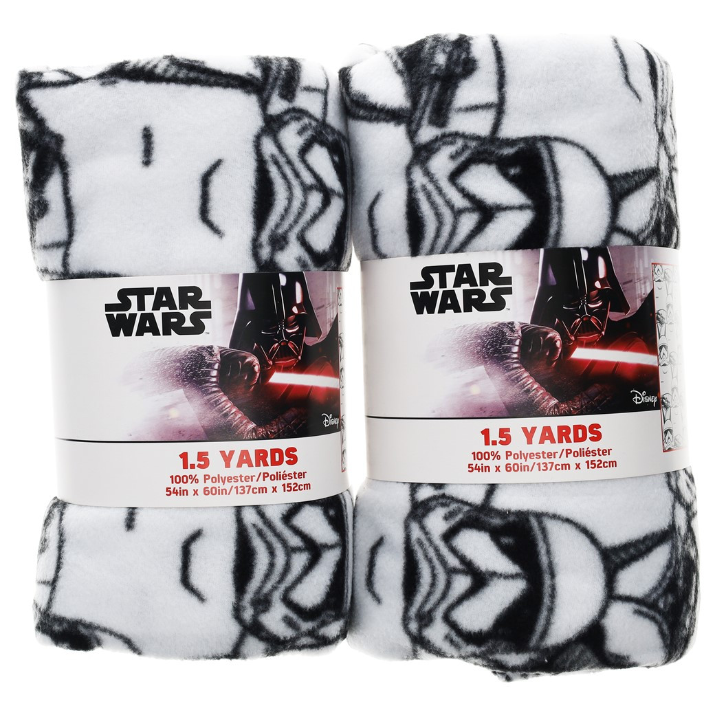 Camelot Fabrics Fleece Star Wars Precut 54 inch x 60 inch
