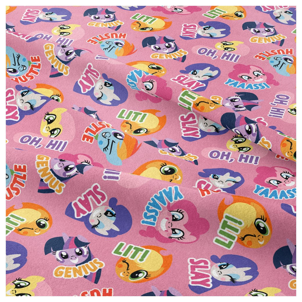 Camelot Cotton Fabrics My Little Pony Precut 2yd Toss Leisure Arts