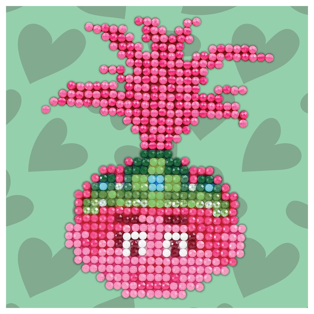 Camelot Dots Diamond Painting Kit Beginner Trolls Poppy Fun