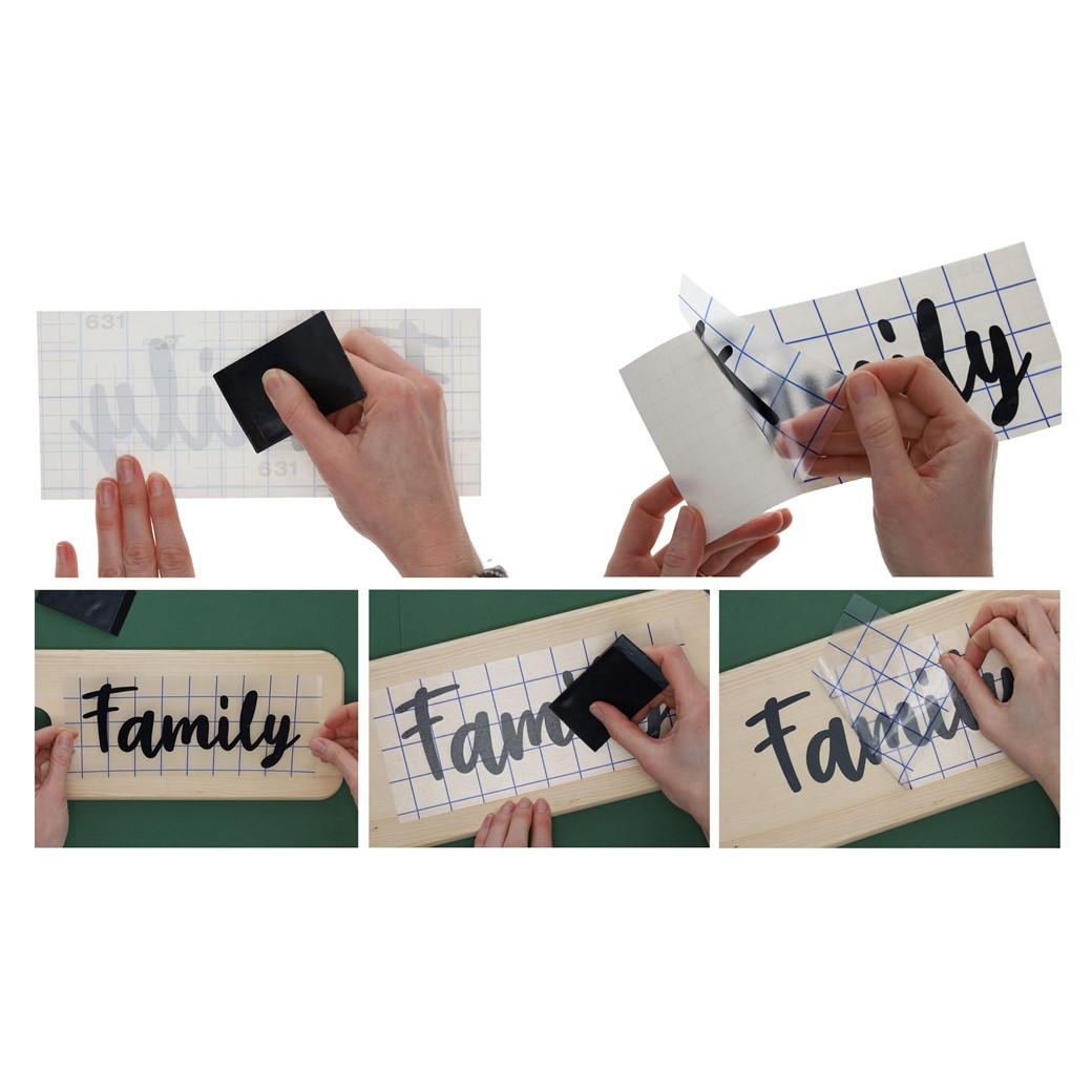 Leisure Arts Home Décor Vinyl Words Phrases Welcome 3 inch x 12.75