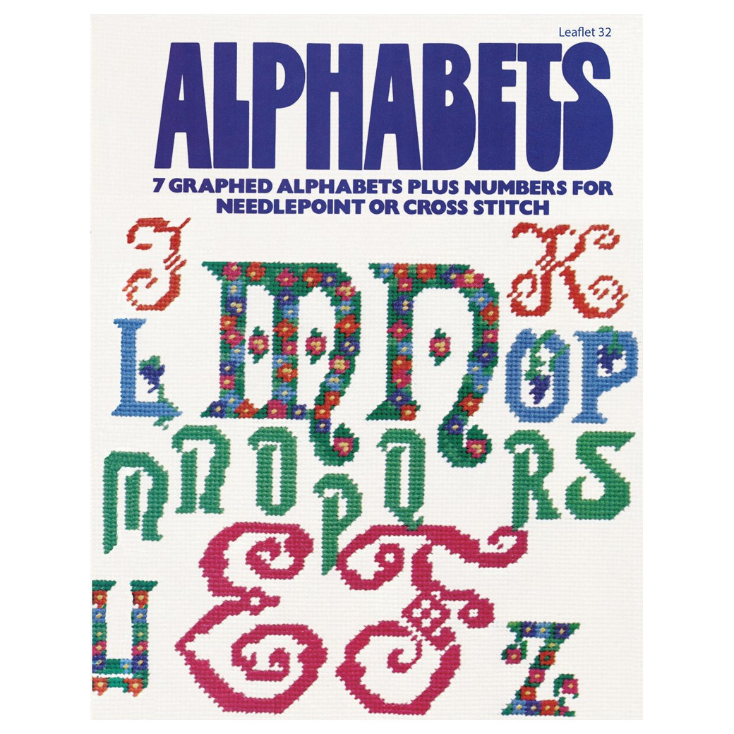 Leisure Arts Alphabets Stitchery eBook - Leisure Arts