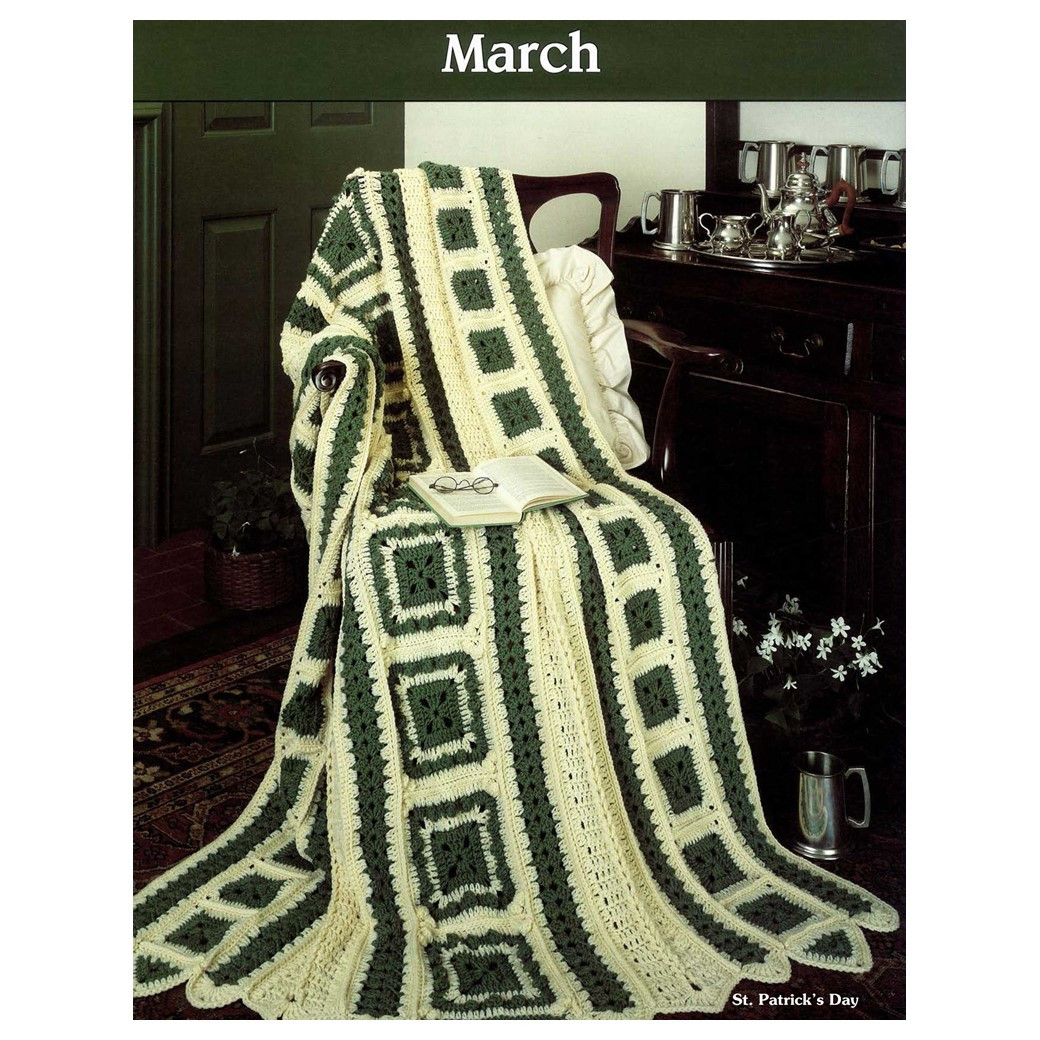 Leisure Arts A Year of Afghans Book 3 Crochet eBook - Leisure Arts