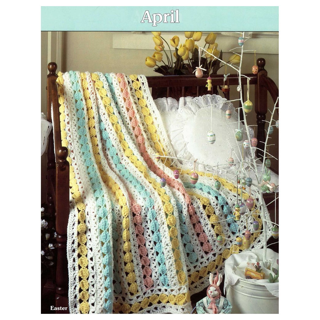 Leisure Arts A Year of Afghans Book 3 Crochet eBook - Leisure Arts