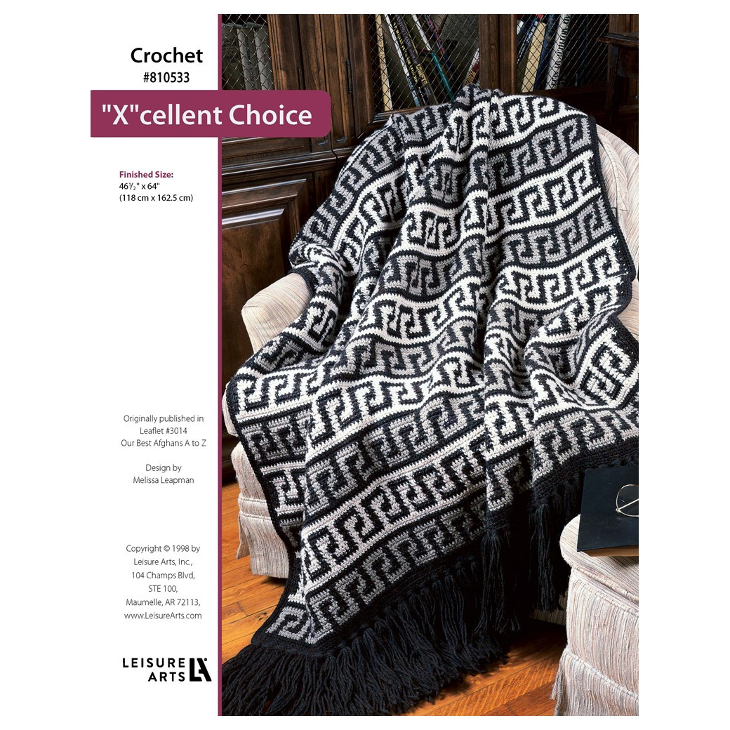 その他 Made in USA Leisure Arts Our Best Afghans A To Z inch X inch cellent Choice