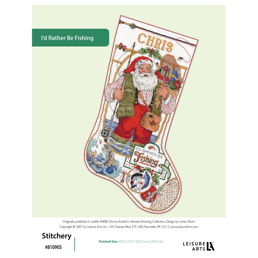 Leisure Arts Donna Koolers Ultimate Stocking Collection IAEd