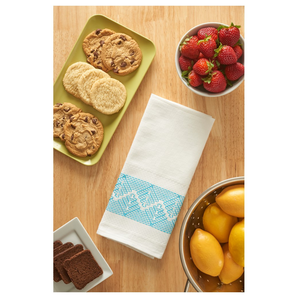 Leisure Arts DualEnded Huck Cloth Aida Cloth Tea Towel Swedish