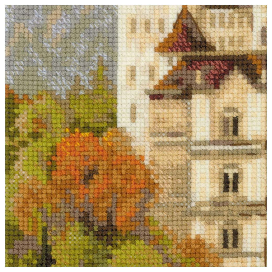Riolis Cross Stitch Kit Neuschwanstein Castle - Leisure Arts