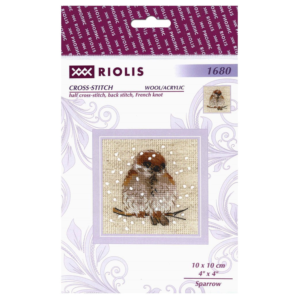 Riolis Windmühle Kreuzstich-Set – Komplettset Mit Garn, Nadel & Anleitung | 21x30 Cm