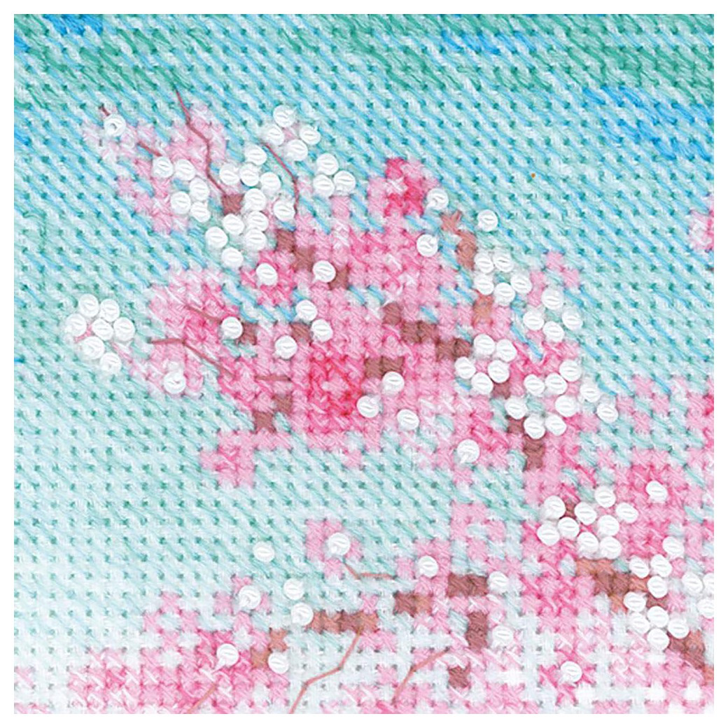 Riolis Cross Stitch Kit Sakura Bridge - Leisure Arts