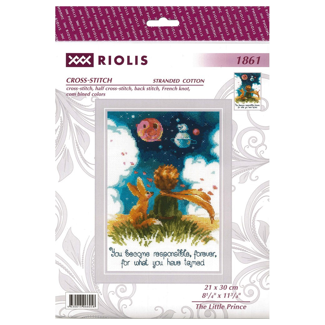Riolis Cross Stitch Kit The Little Prince - Leisure Arts