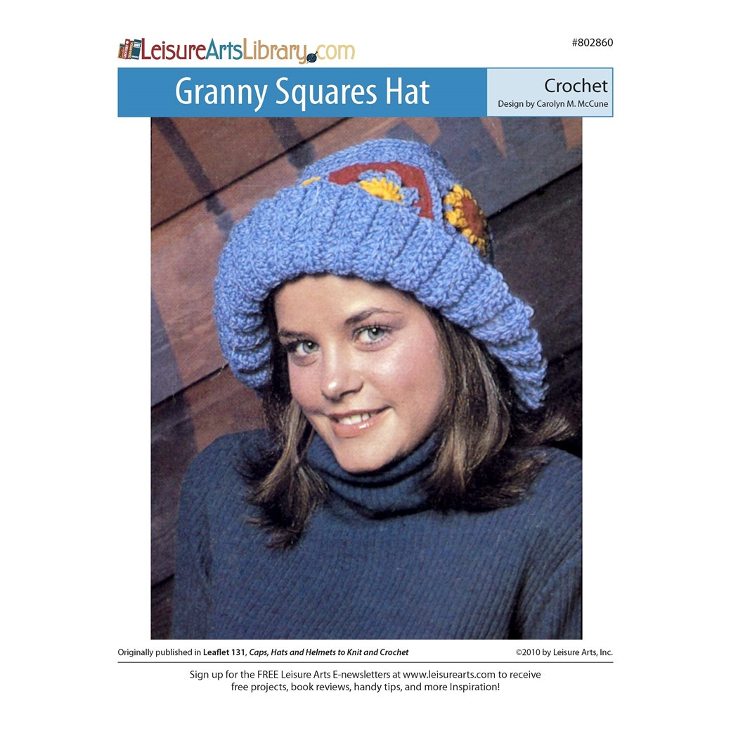 Y.A.R.N ニットハット Leisure Arts Caps Hats And Helmets Granny Squares Hat