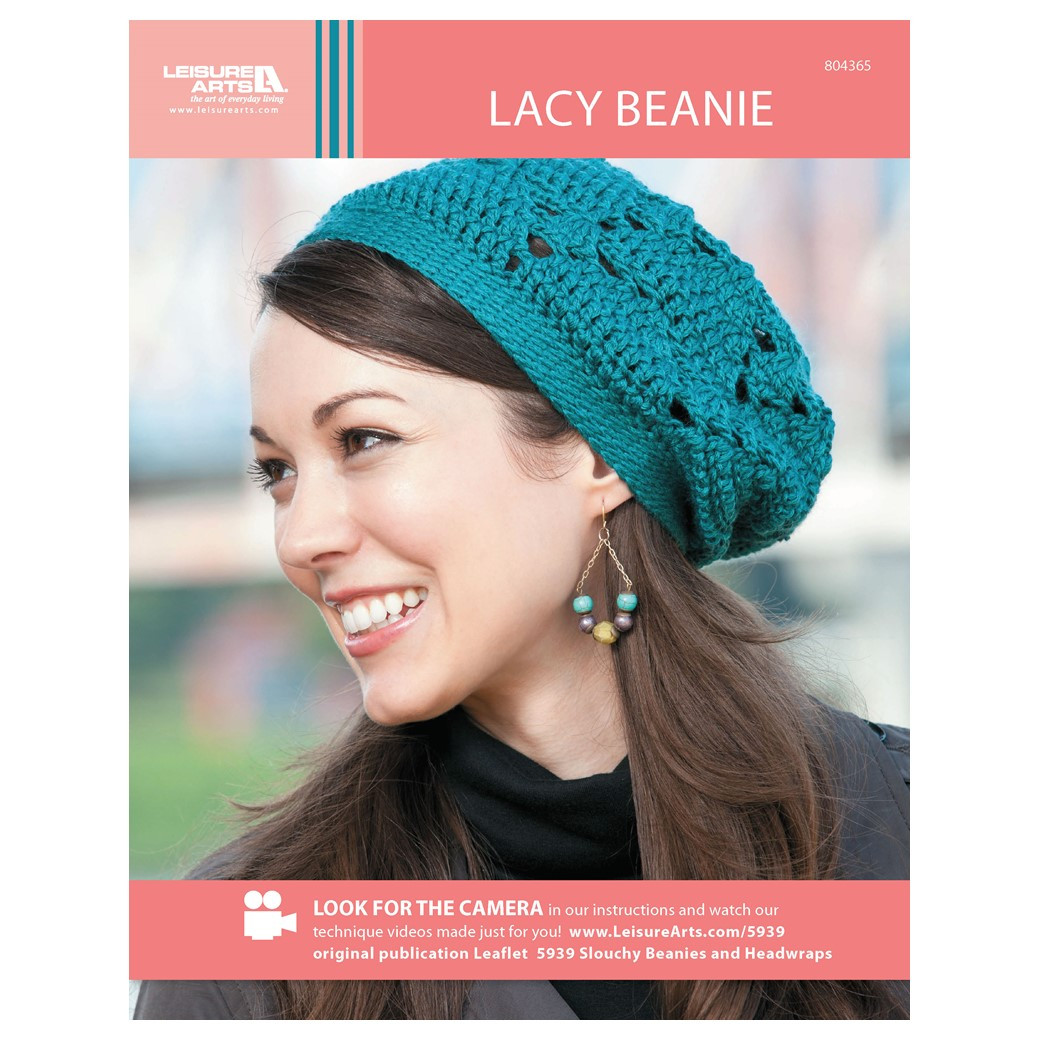 Skaai 「BEANIE」 アナログレコード LP 美品 Leisure Arts Slouchy Beanies Headwraps Lacy Beanie Crochet