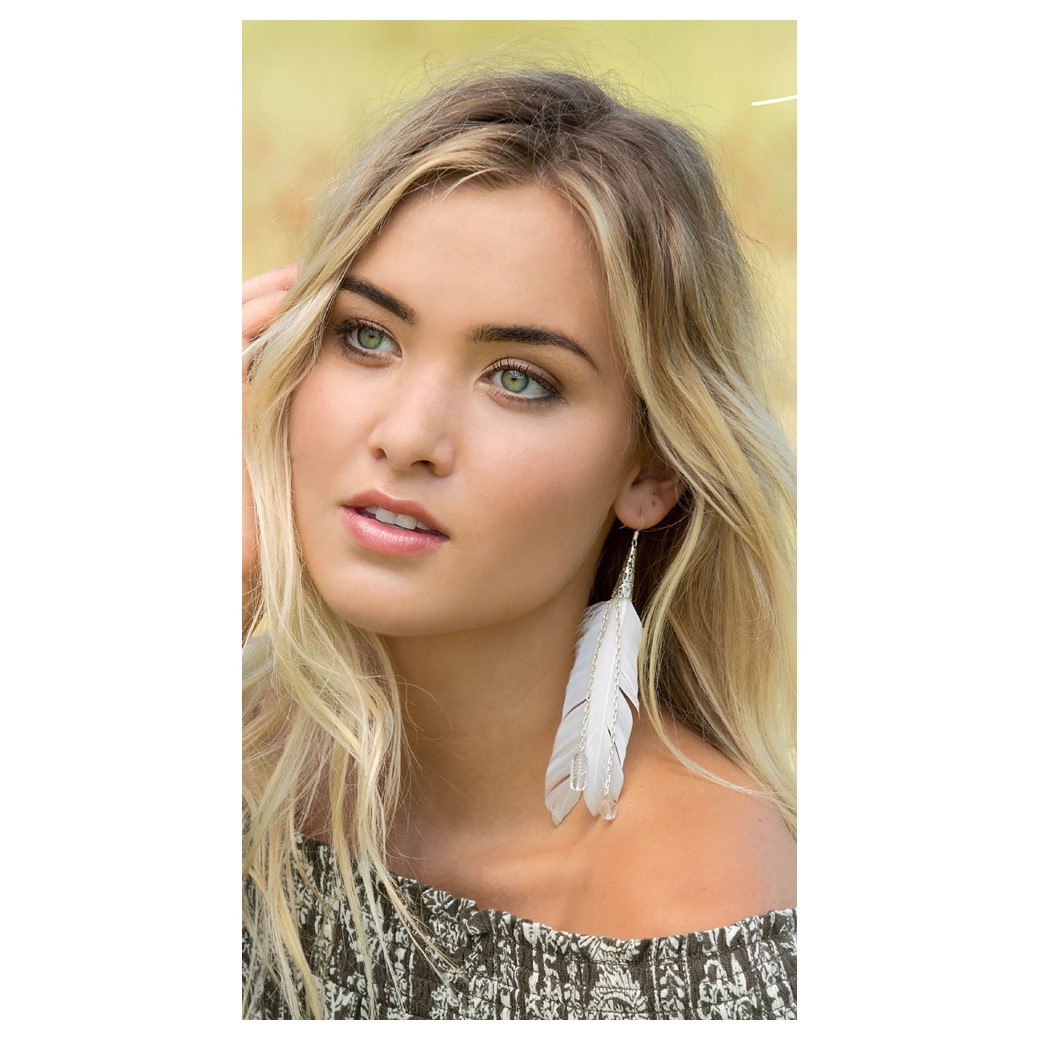 Leisure Arts Boho Jewelry Feather Earrings ePattern Leisure Arts