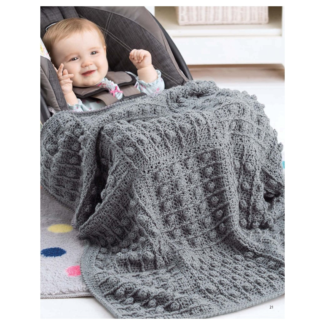 Leisure Arts Crochet On The Go Baby Blankets Book Leisure Arts