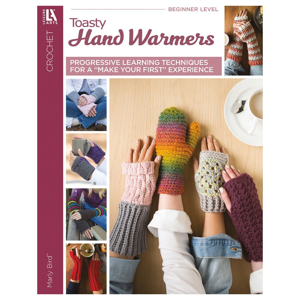 Leisure Arts Toasty Hand Warmers Crochet Book Leisure Arts