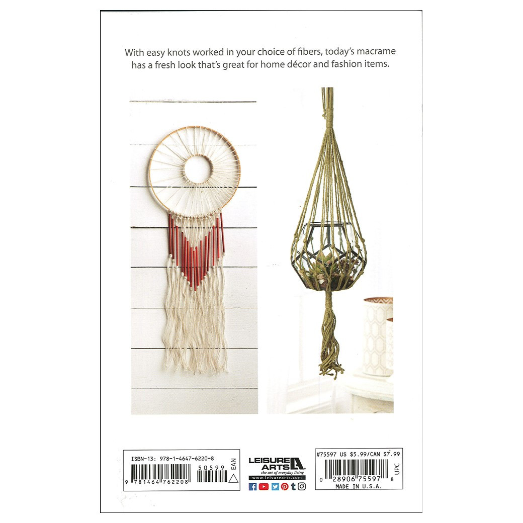 Leisure Arts New Twist on Macrame Book - Leisure Arts