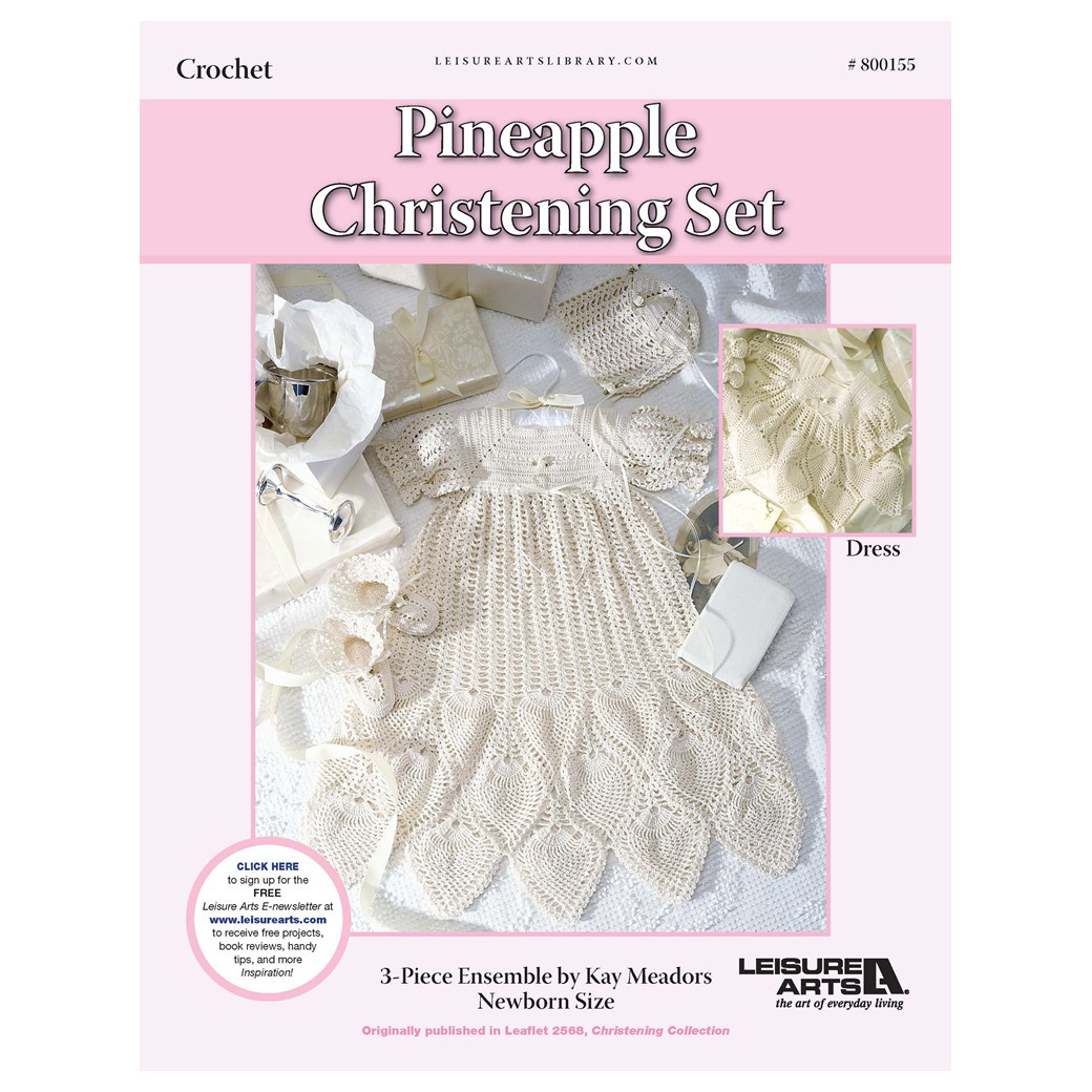 white christmas dresses Crochet Lace Baptismal and Christening Dress with Hat – Choupette