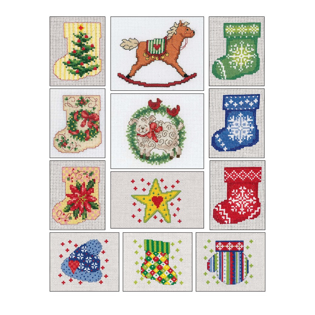 Leisure Arts Ornaments Galore Cross Stitch eBook - Leisure Arts