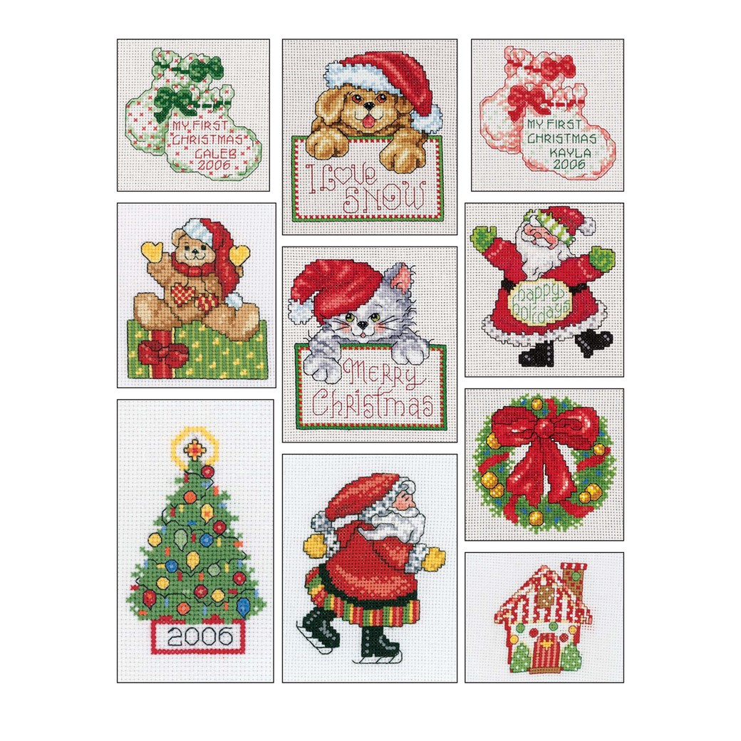 Leisure Arts Ornaments Galore Cross Stitch eBook - Leisure Arts