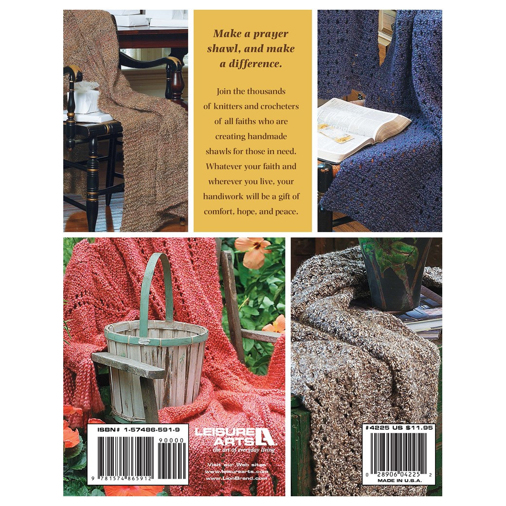Leisure Arts Prayer Shawl Ministry Crochet Kniit eBook - Leisure Arts