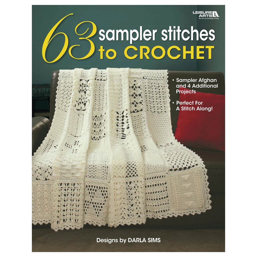 Leisure Arts 63 Sampler Stitches to Crochet eBook - Leisure Arts