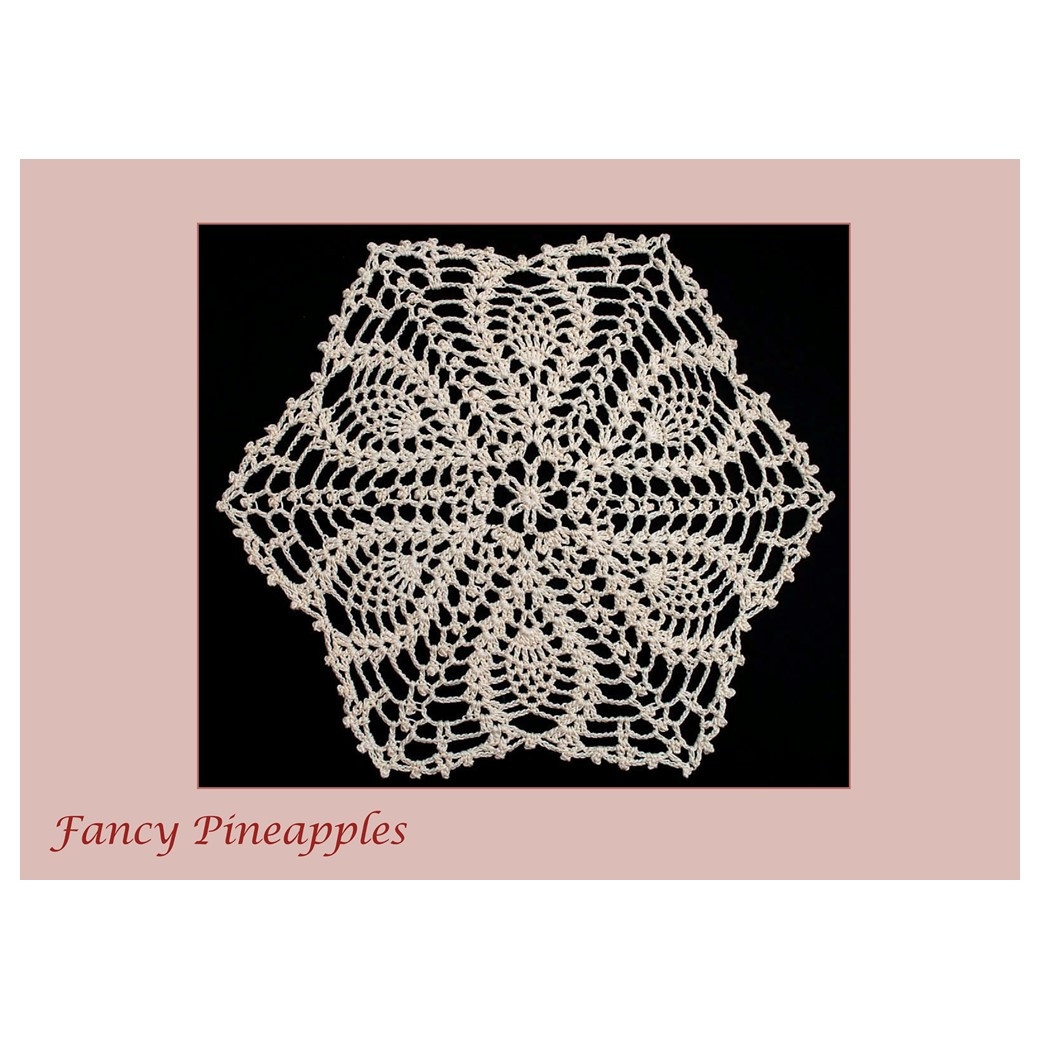 Leisure Arts 50 Fabulous Pineapple Crochet Motifs eBook - Leisure Arts