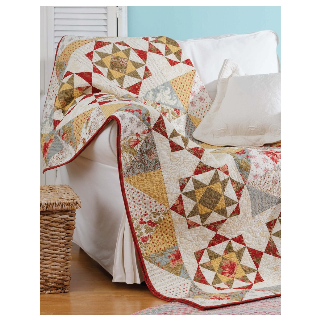 Leisure Arts Miss Rosies Spice Of Life Quilt eBook - Leisure Arts