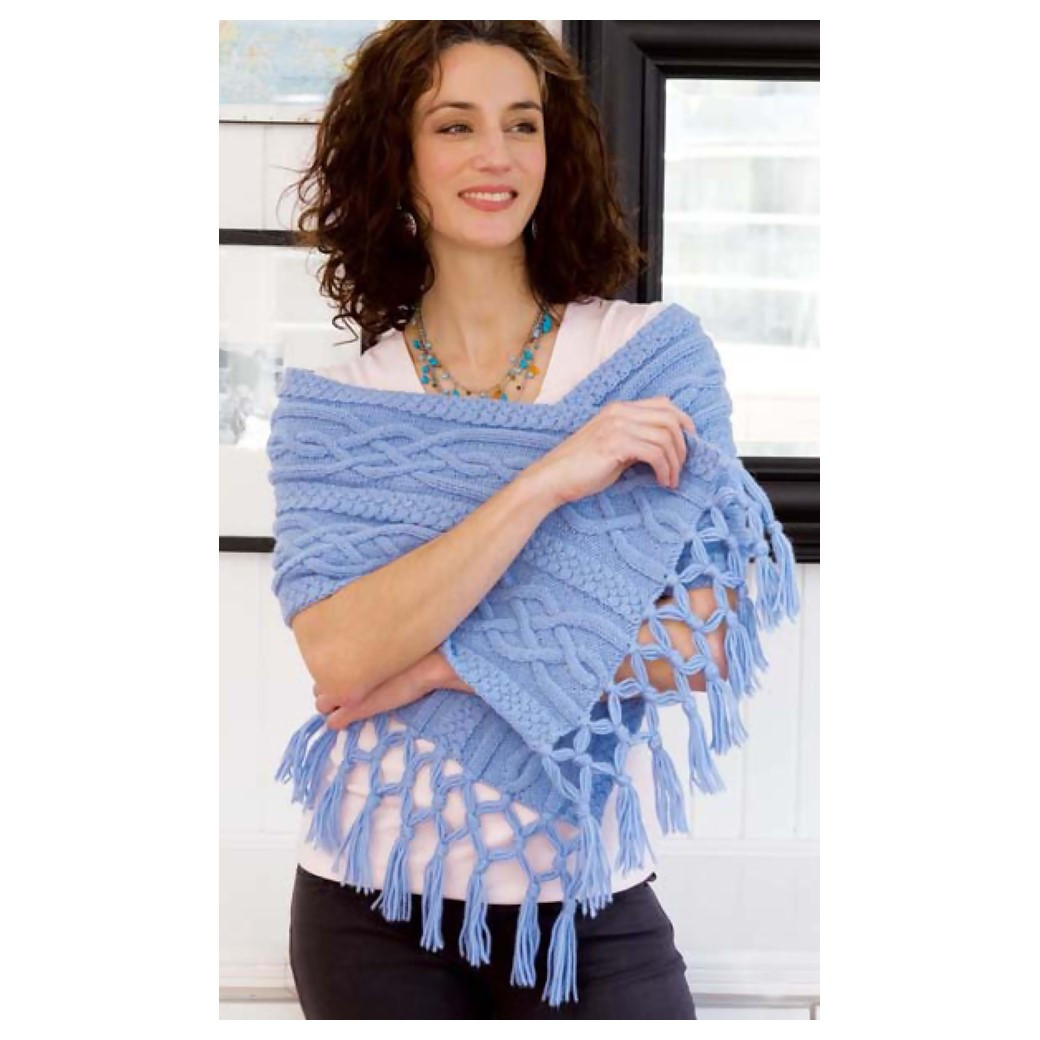 Leisure Arts Knit Prayer Shawls eBook - Leisure Arts