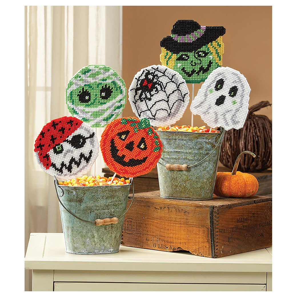 Leisure Arts Coasters Lollipop Covers Plastic Canvas eBook