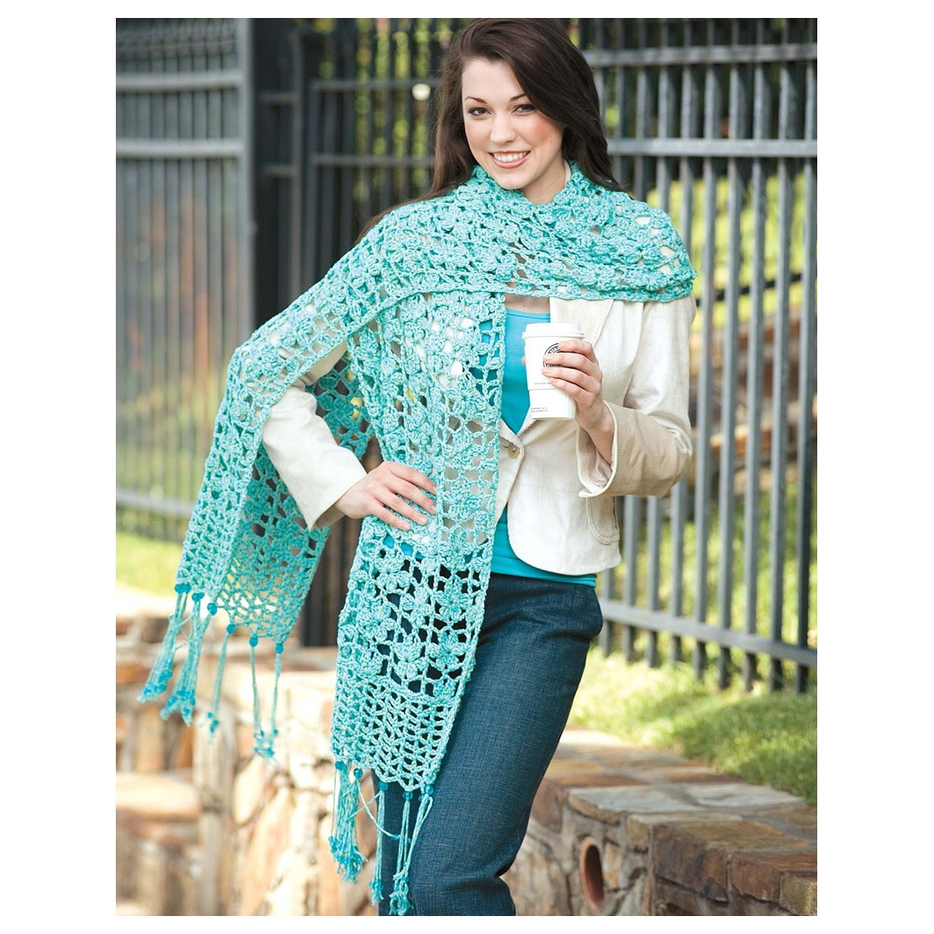 Twisted Fringe Crochet Fringe How To Add Tassels To Knitted Scarf