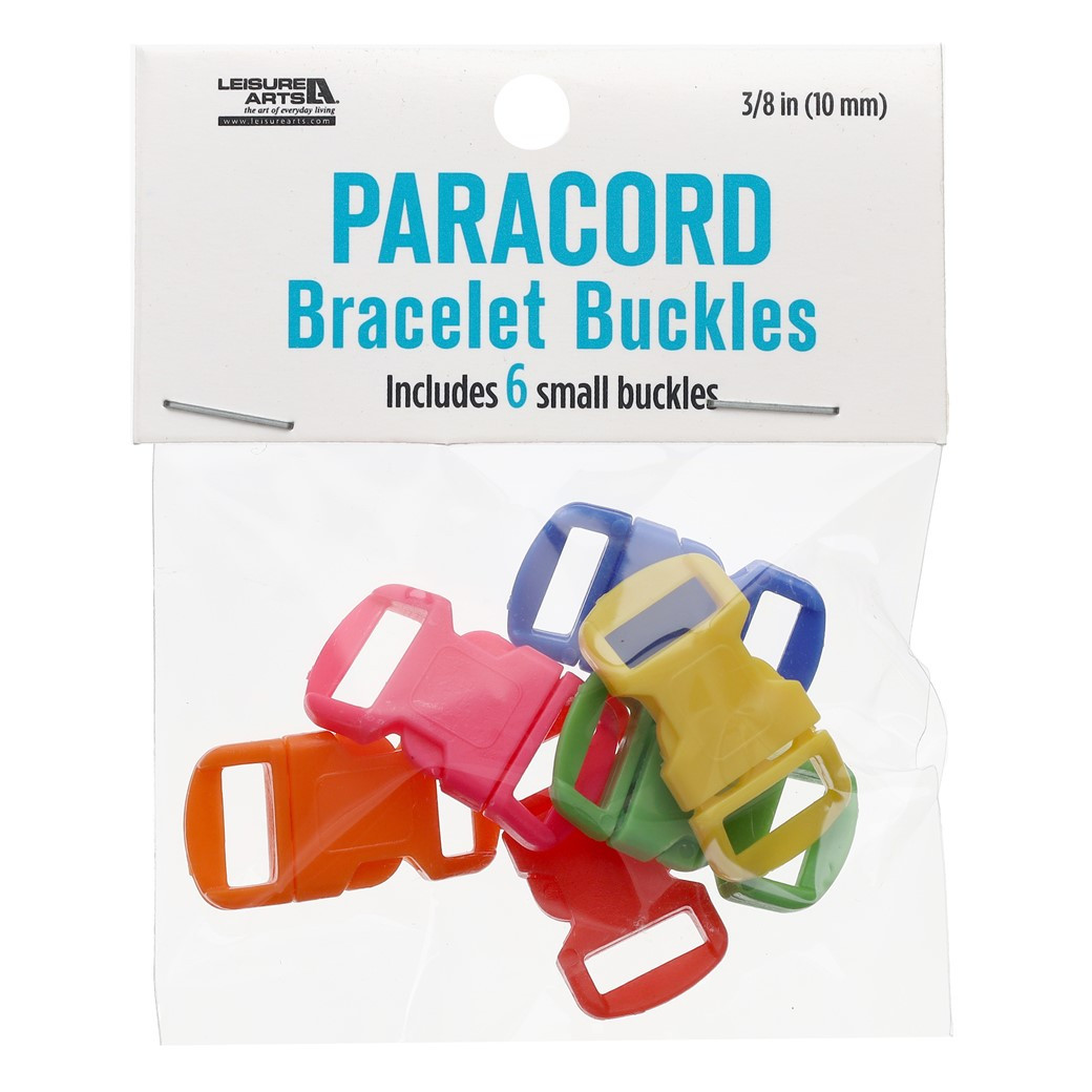 Leisure Arts Paracord Buckle Small Multi 6pc - Leisure Arts