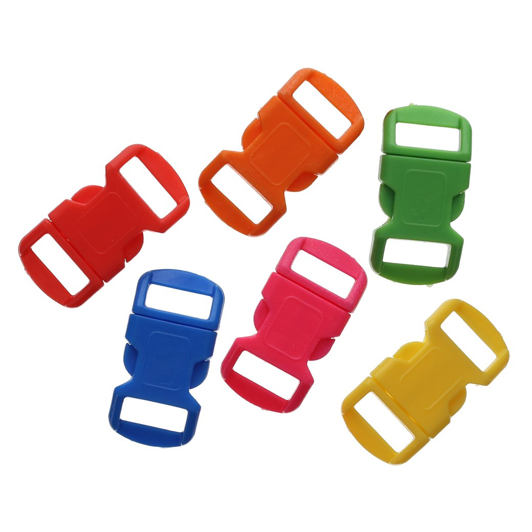 Leisure Arts Paracord Buckle Small Multi 6pc - Leisure Arts