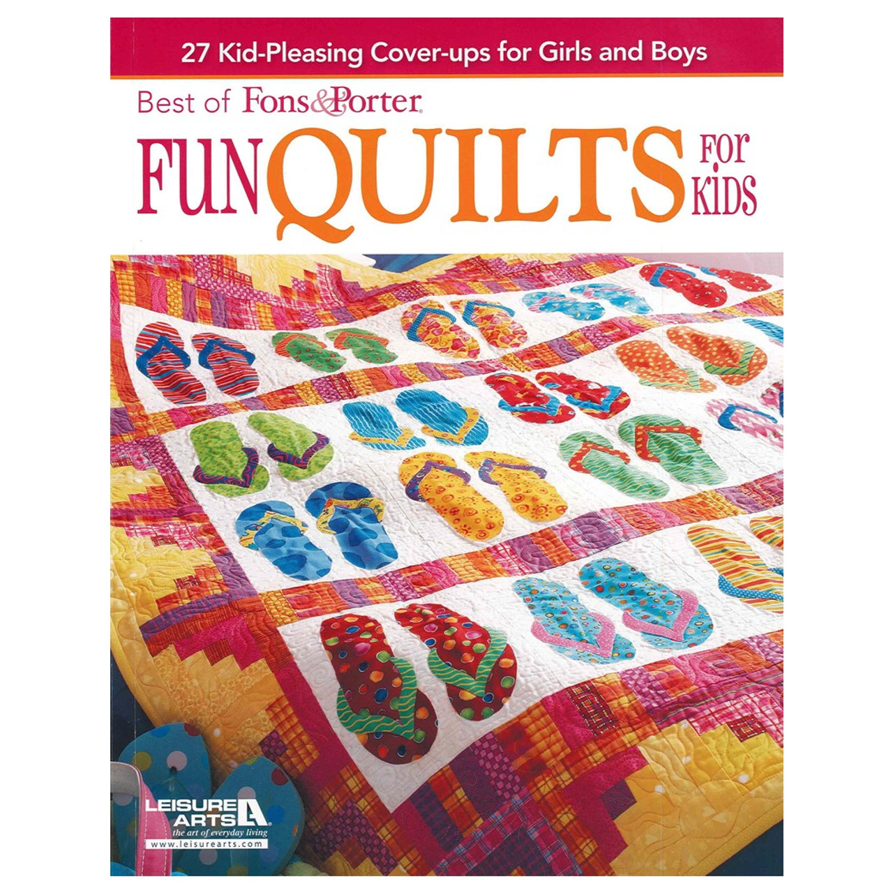 Leisure Arts Fons Porter Fun Quilts For Kids Book - Leisure Arts