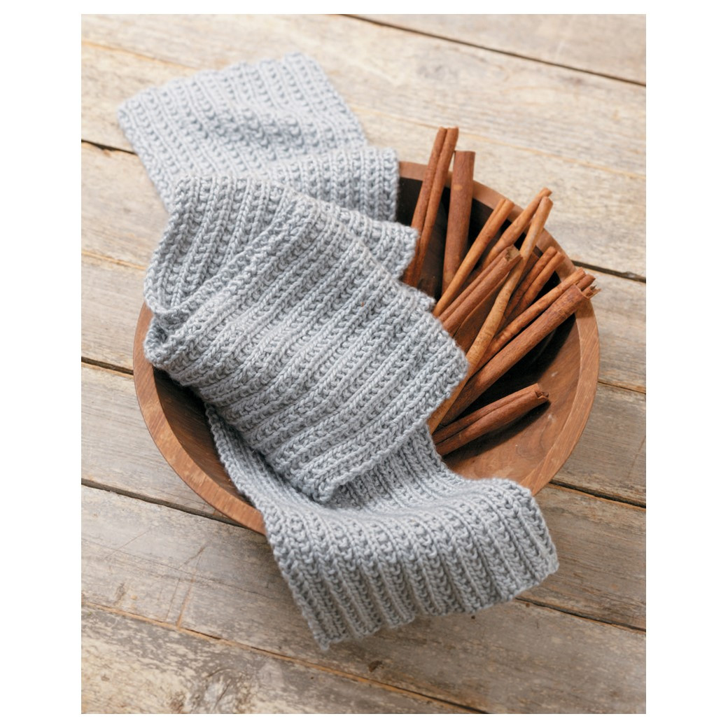 Leisure Arts Simple Scarves Made With The Knook Knit Book