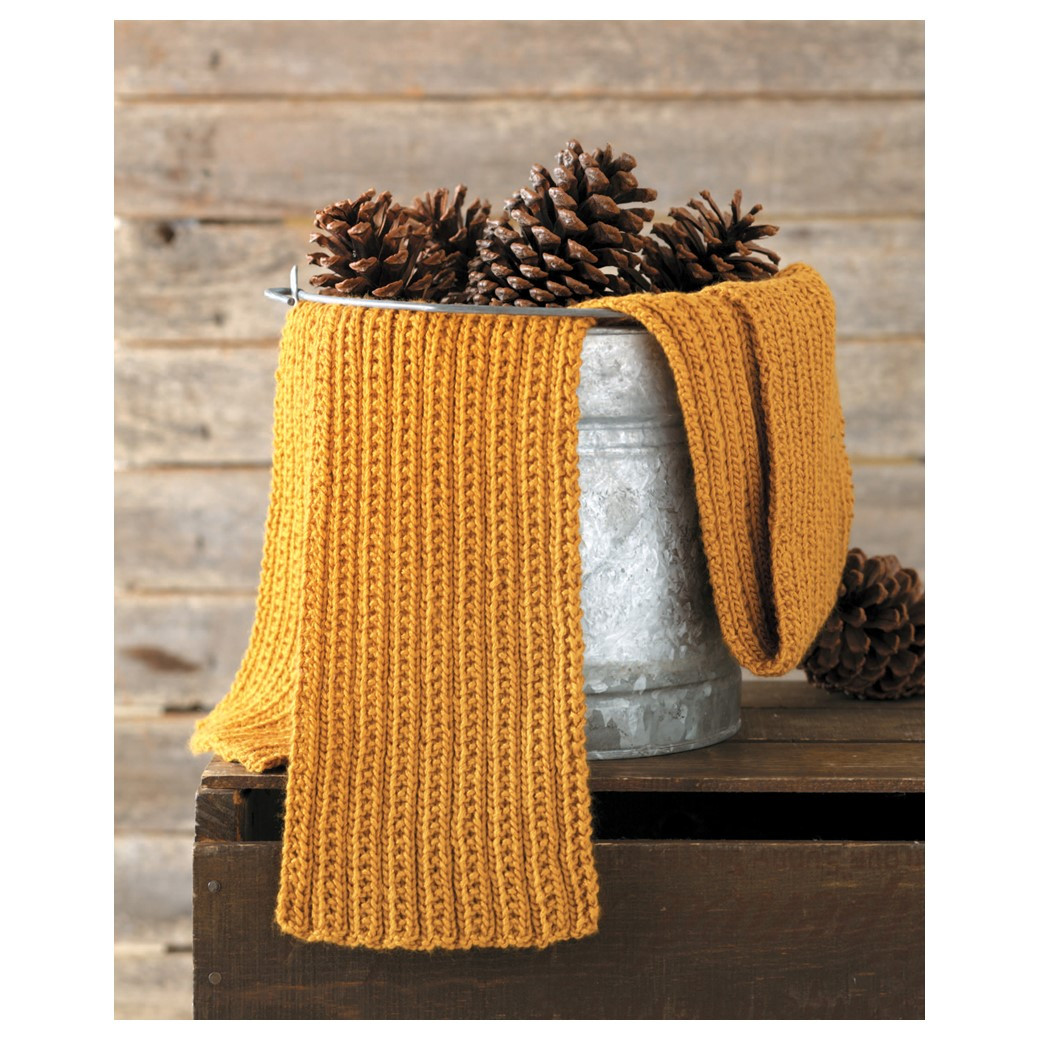 Leisure Arts Simple Scarves Made With The Knook Knit Book