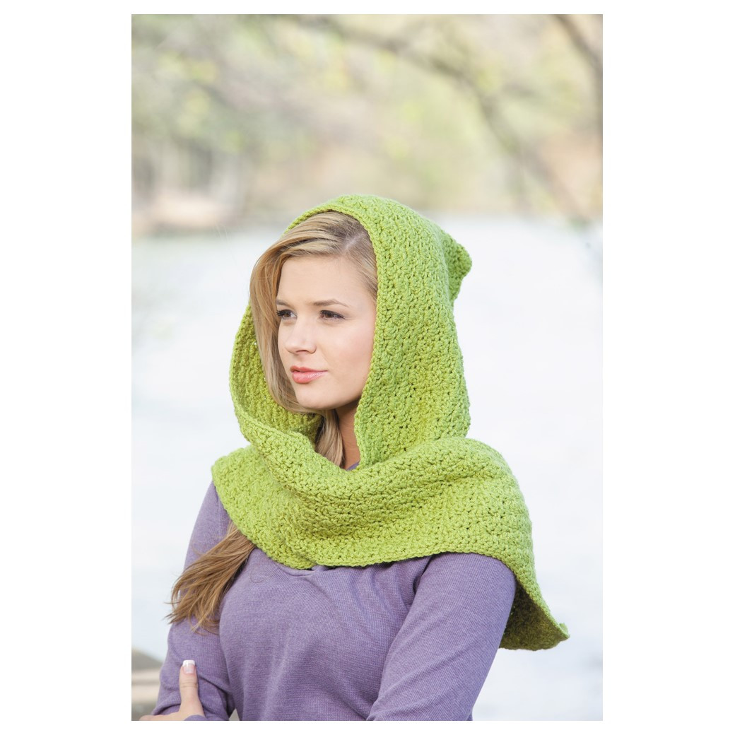 kkurochet 第2弾 hooded scarf Leisure Arts Hooded Scarves Crochet Book 2 - Leisure Arts