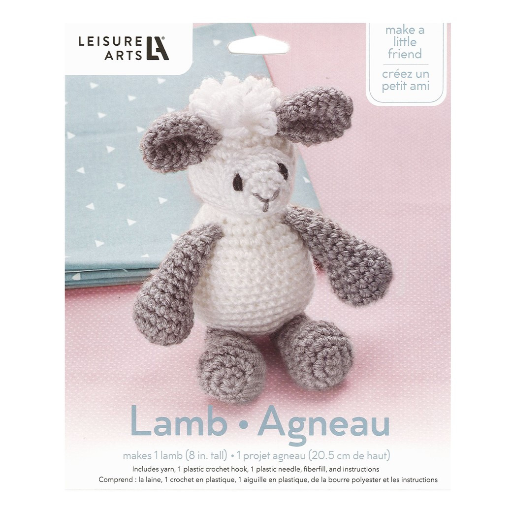 Leisure Arts Crochet Friend Lamb Small - Leisure Arts