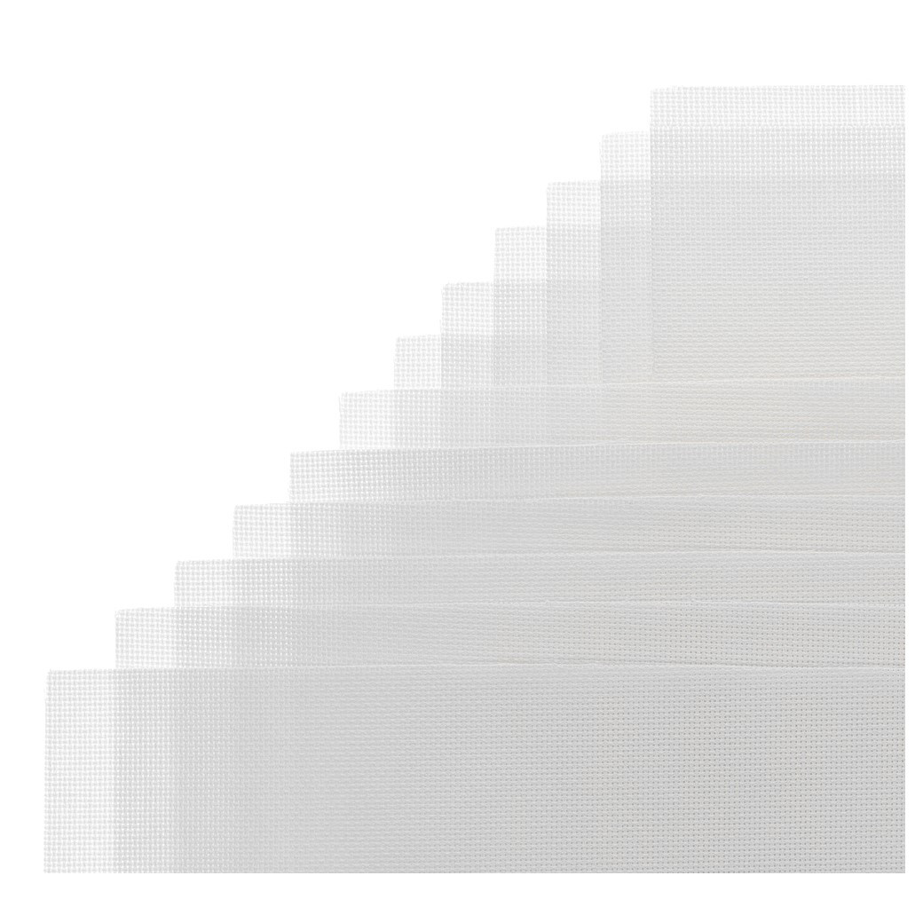 a*o様 【Eaphi】COTTON NET TAPE EMBROIDERY J Essentials By Leisure Arts Aida Cloth 11ct 15x18 inch White 12pc