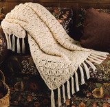 Snuggle Up with a Winter White Afghan