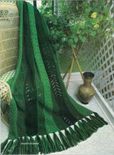 Knit a Gorgeous, Green Afghan